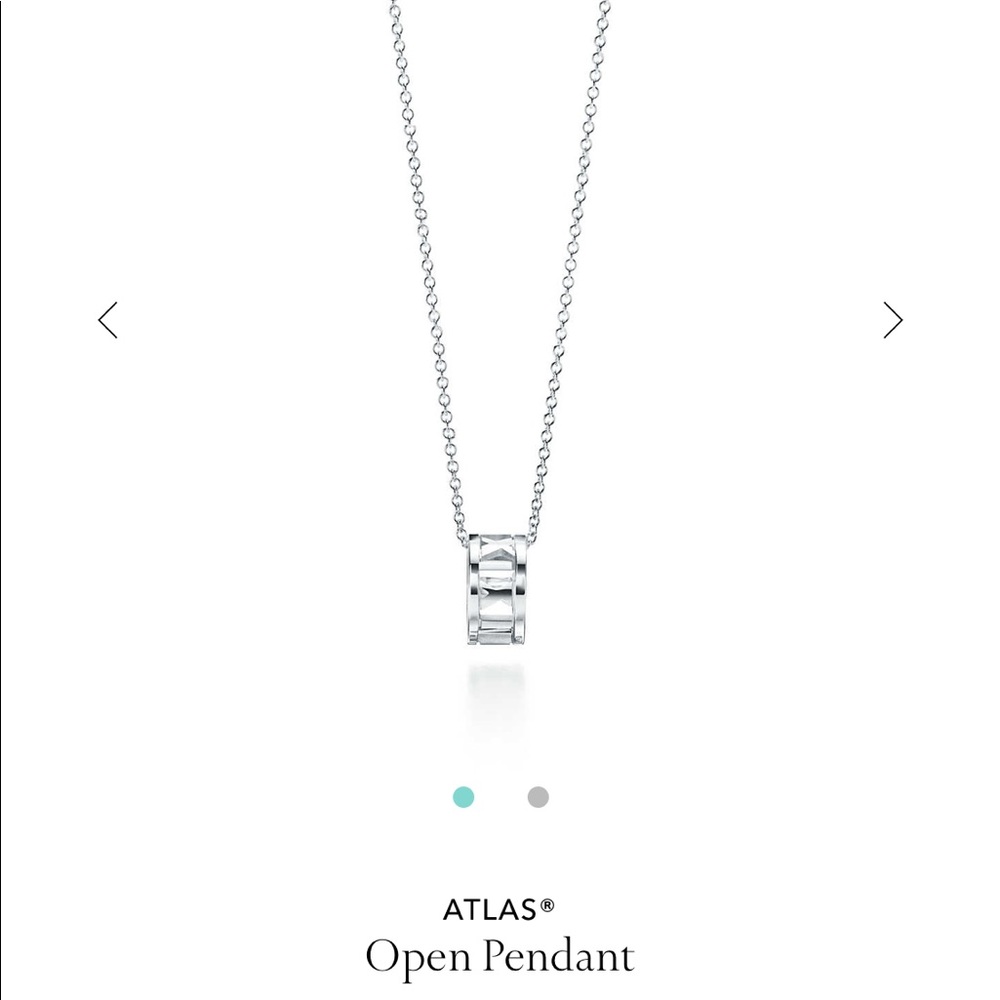 Tiffany and co Atlas necklace